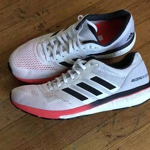 Adidas Adizero Boston running shoes size 10 men
